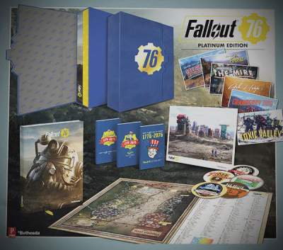 Платиновое издание Fallout 76 продается без самой игры