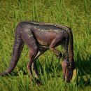 В Jurassic World Evolution появился динозавр со сломанной шеей